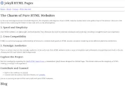 Jekyll HTML Pages thumbnail