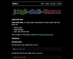 Jekyll Shell thumbnail