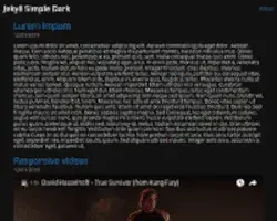 Jekyll Simple dark thumbnail